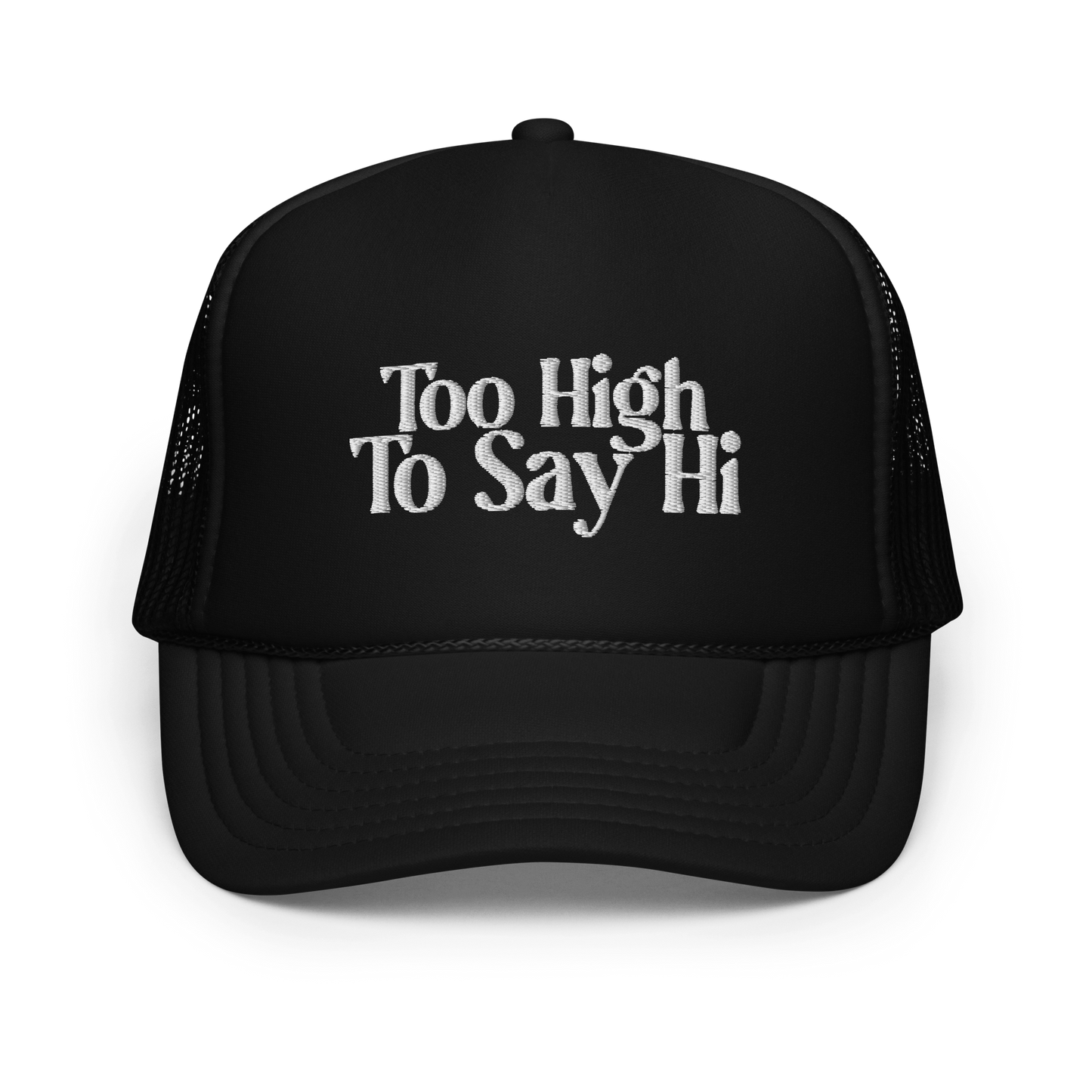 To High To Say High - White Stitch Edition
