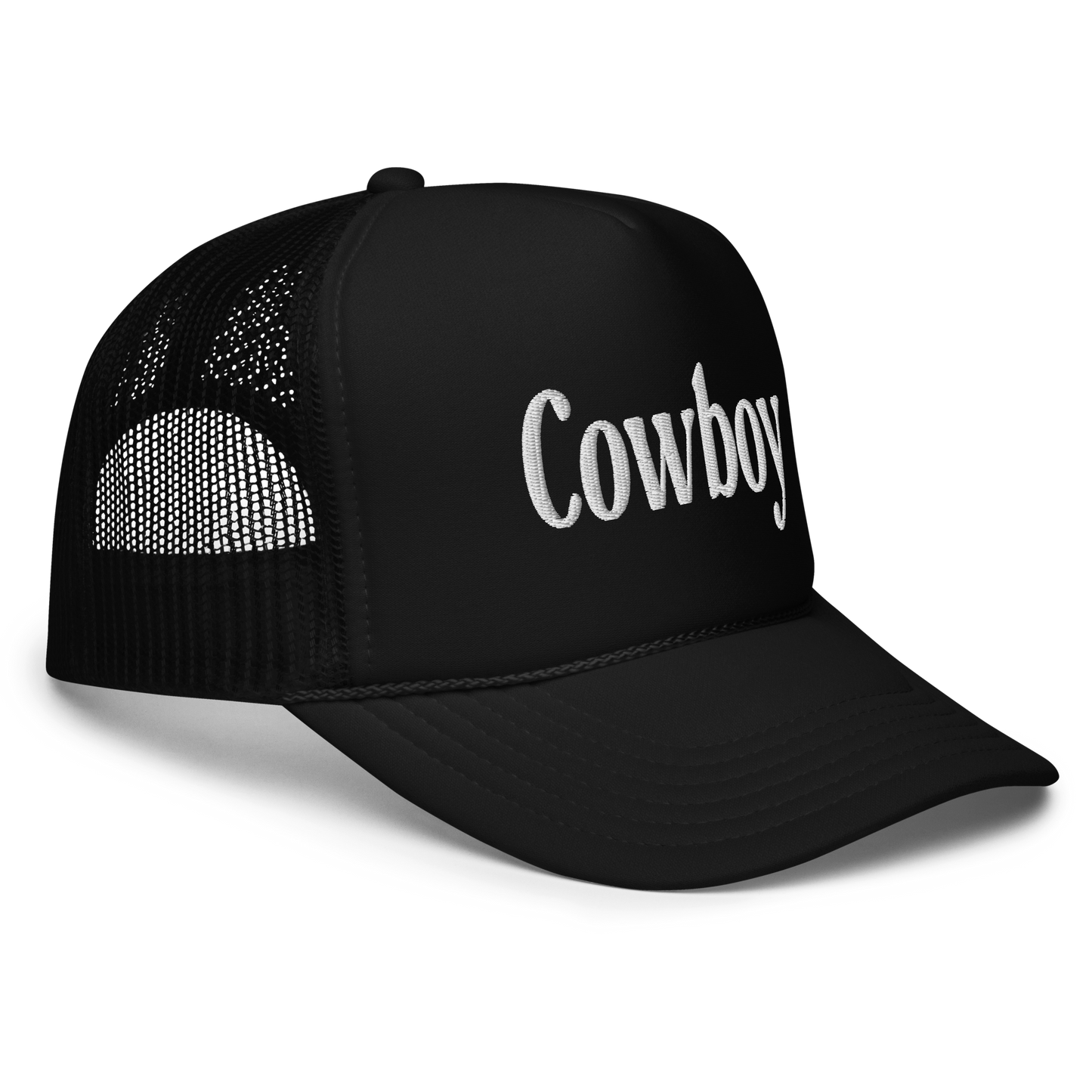 Cowboy Hat - White Stitch Edition