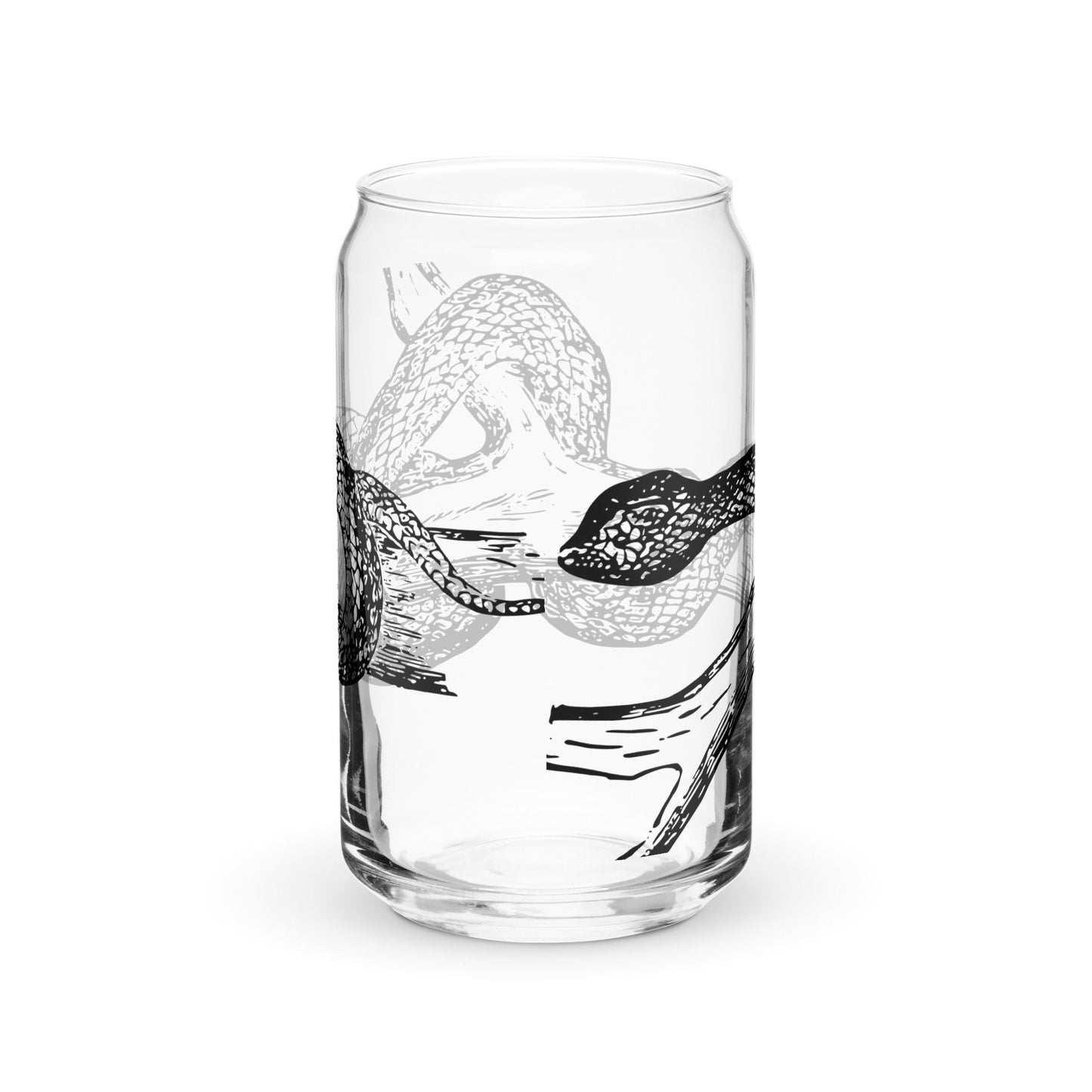 Snake Can-Shaped Glass